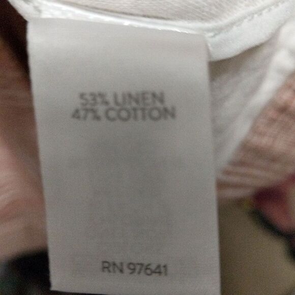 NWT J. JILL Harper Henna plaid relaxed linen boyfriend blazer SP - Picture 6 of 11